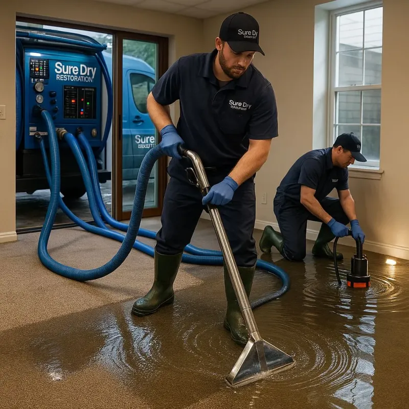 Water Extraction and Removal process in Natchitoches Parish, LA